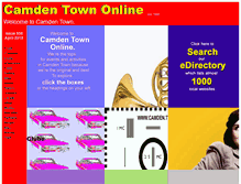 Tablet Screenshot of camdentown.co.uk
